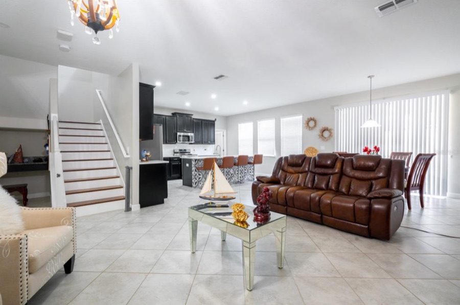 Sage Creek living room, listing photo by Danny Nguyen